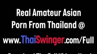 Fun Thai teen GF pool time and sex after