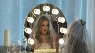 Bride witch toyed and fucked by big cock