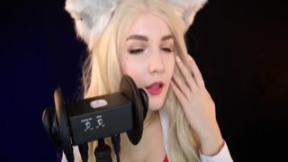 Kittyklaw ASMR White furry [Patreon] Mouth sounds ♥