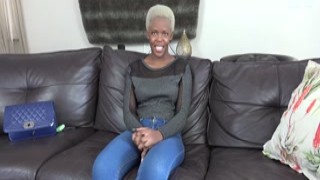 Amateur African MILF POV banged real hard by a huge white cock!